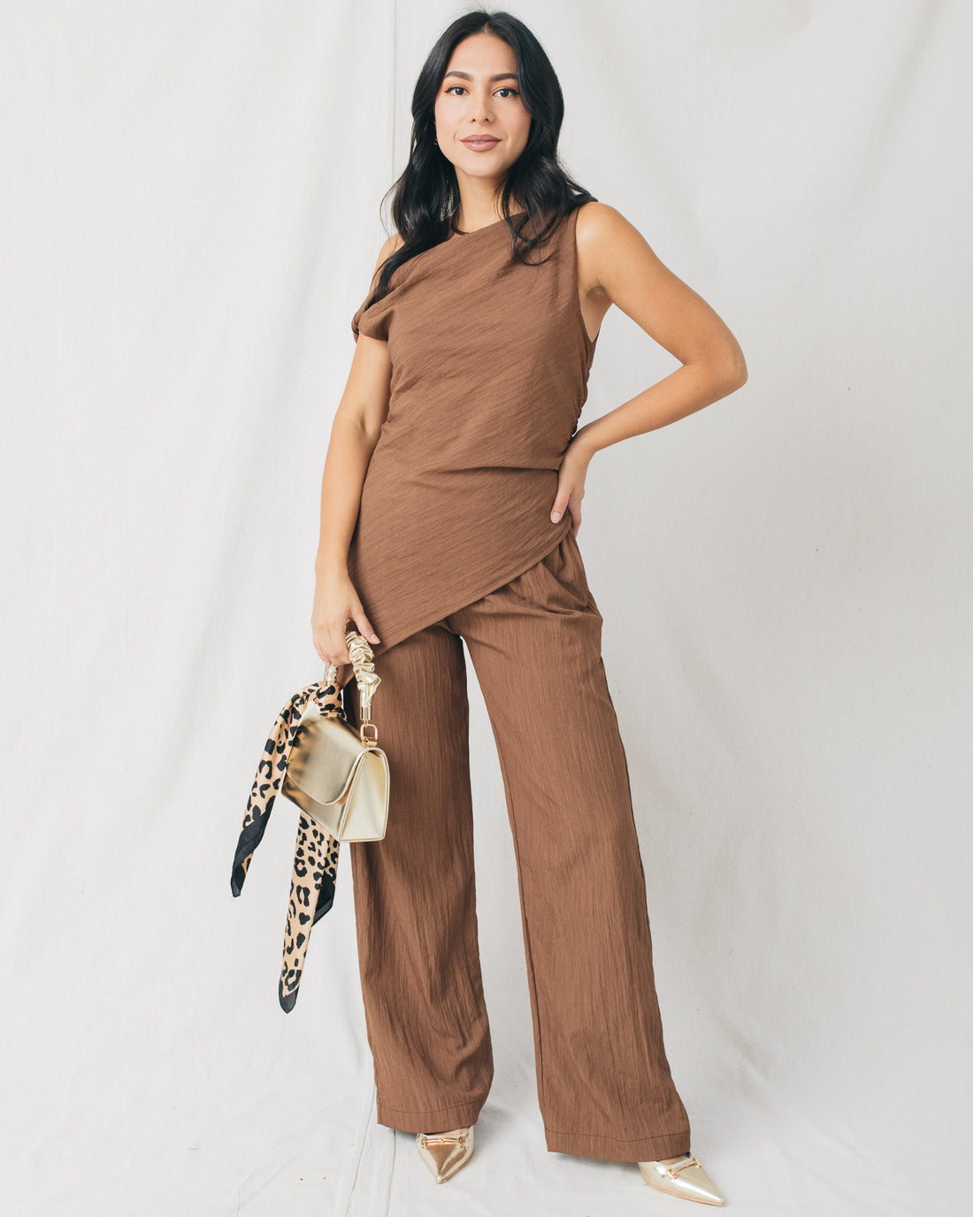 Belinda One Shoulder Asymmetrical Top