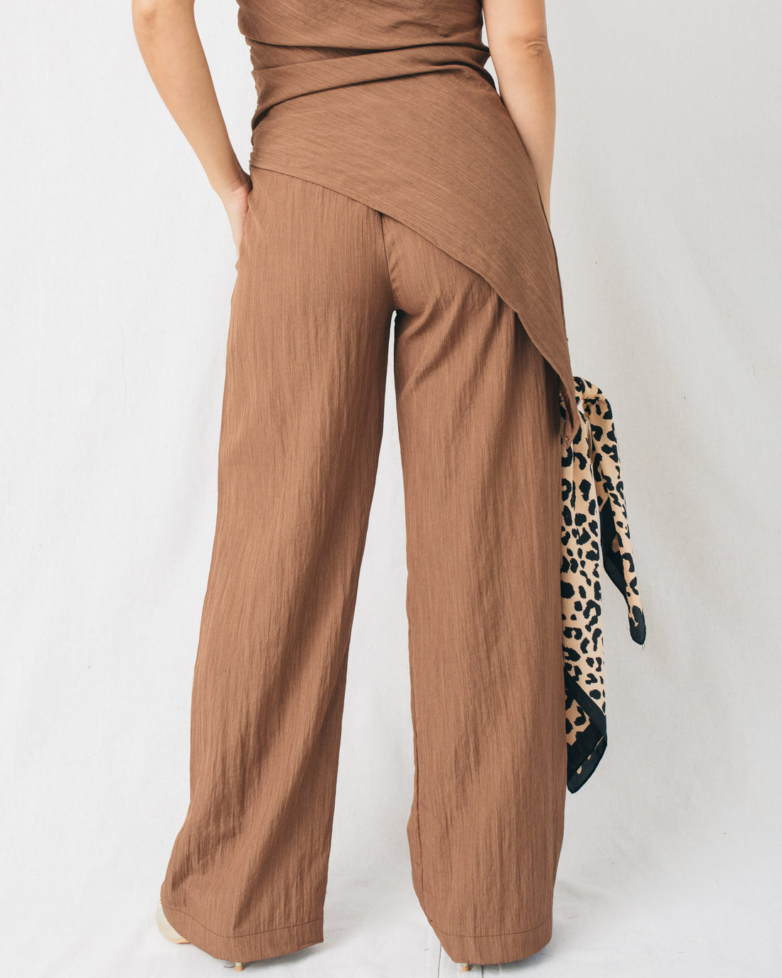 Belinda High Waist Crinkle Pants