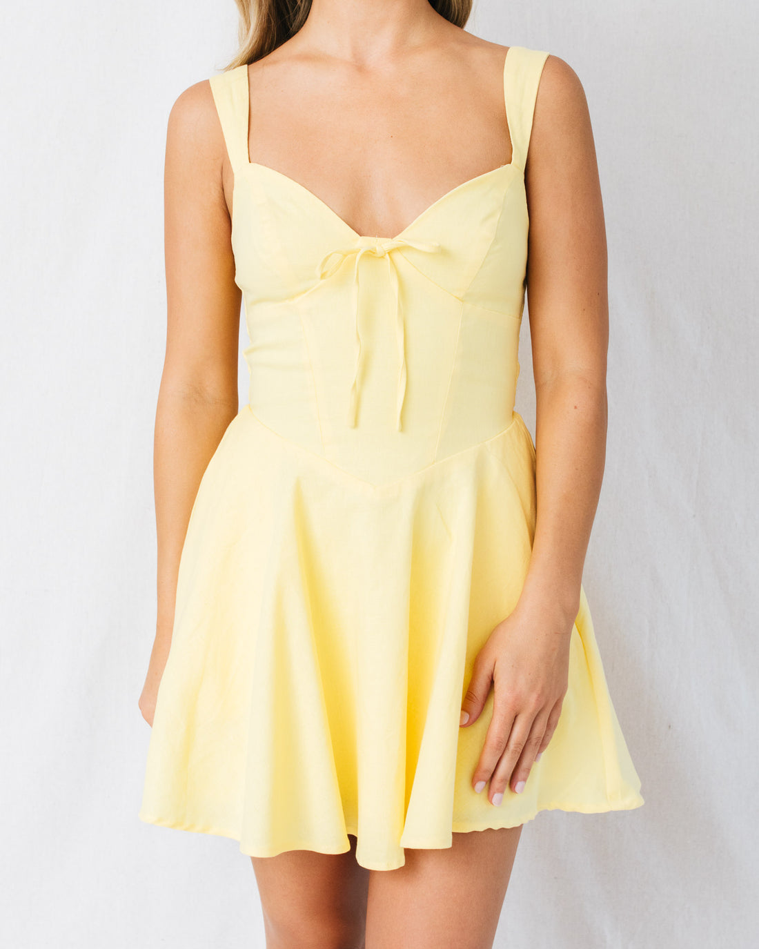 Skye Smocked Back Mini Dress