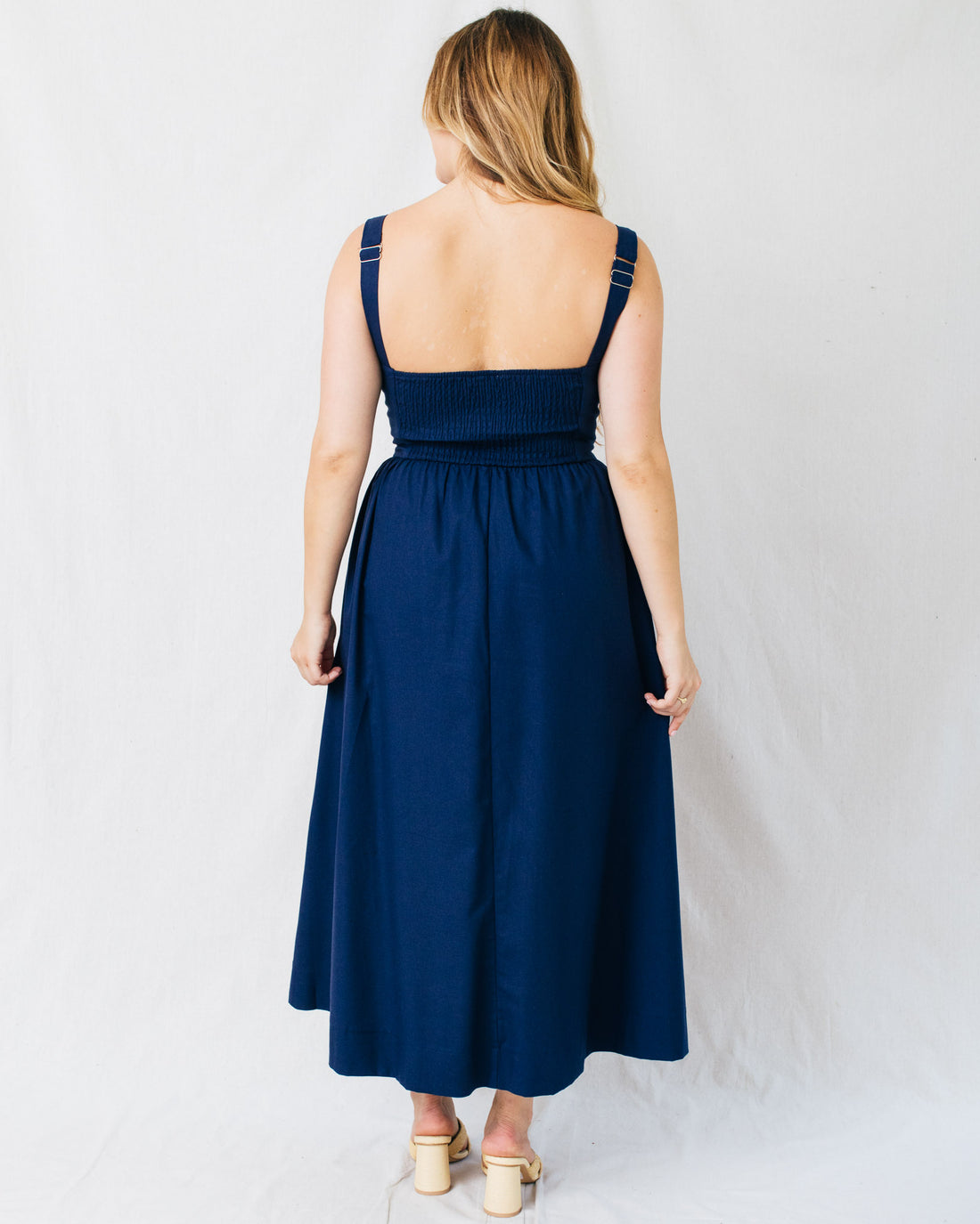 Charlotte Floral Embroidered Midi Dress