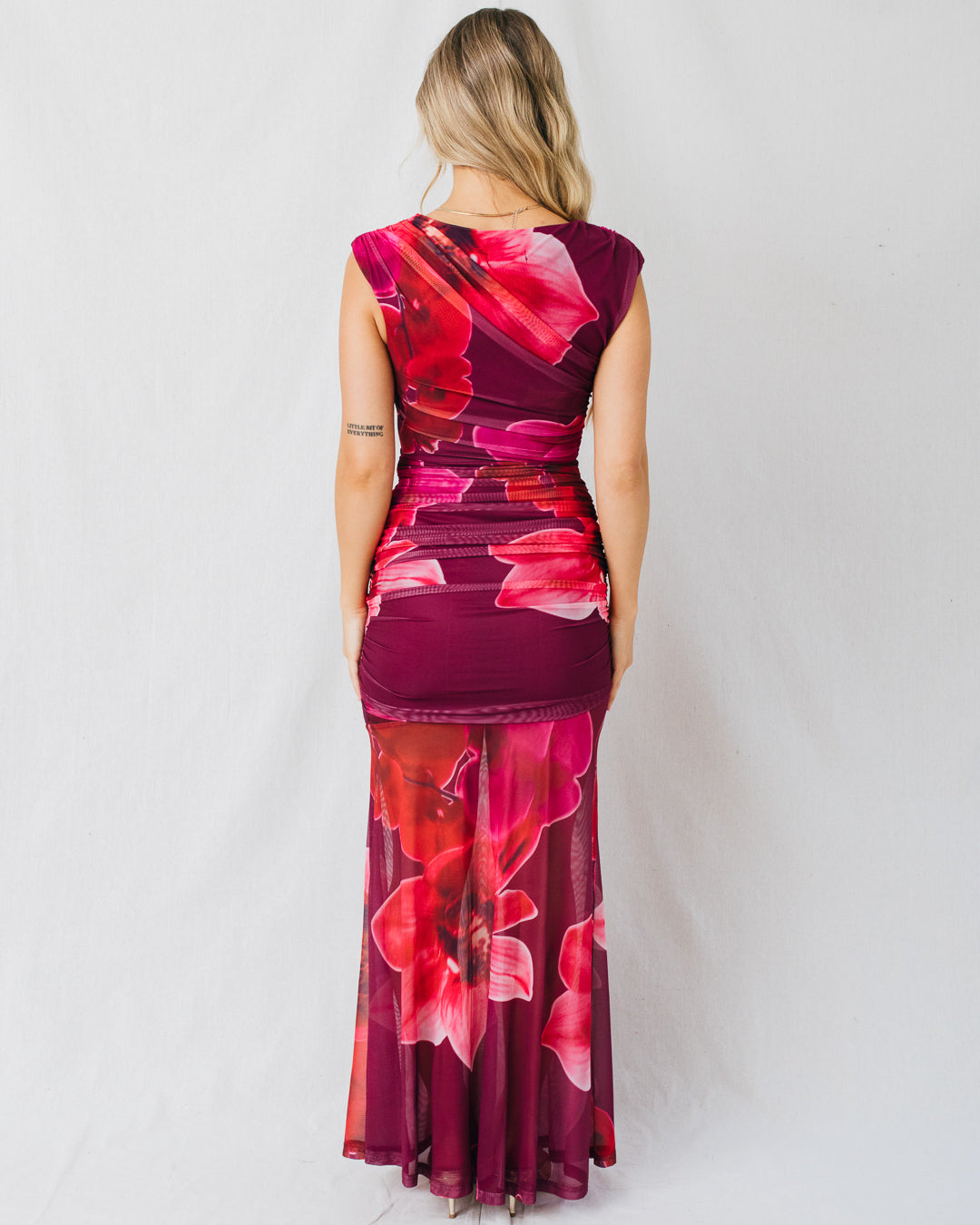 Araminta Floral Bodice Maxi Dress