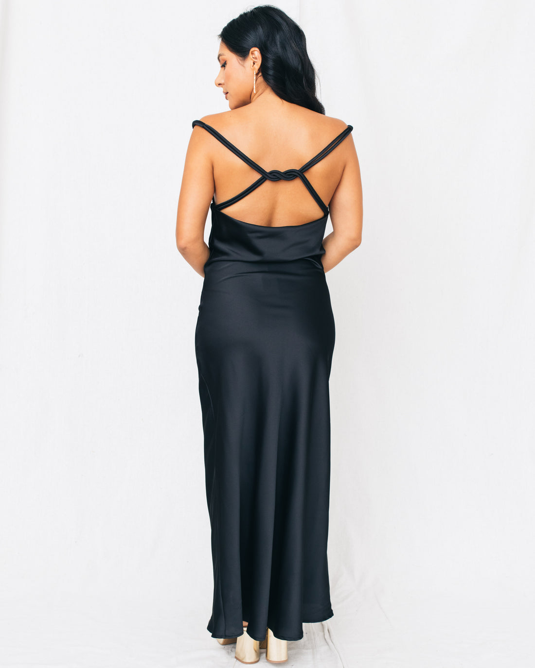 Twist And Shout Cord Strap Maxi Dress