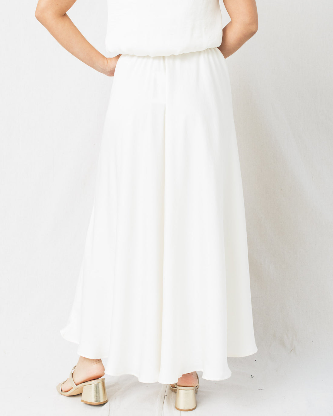 Always Present Swing Midi Skirt