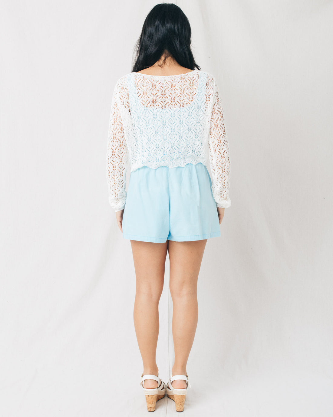 Essential High Waist Relaxed Drawstring Shorts