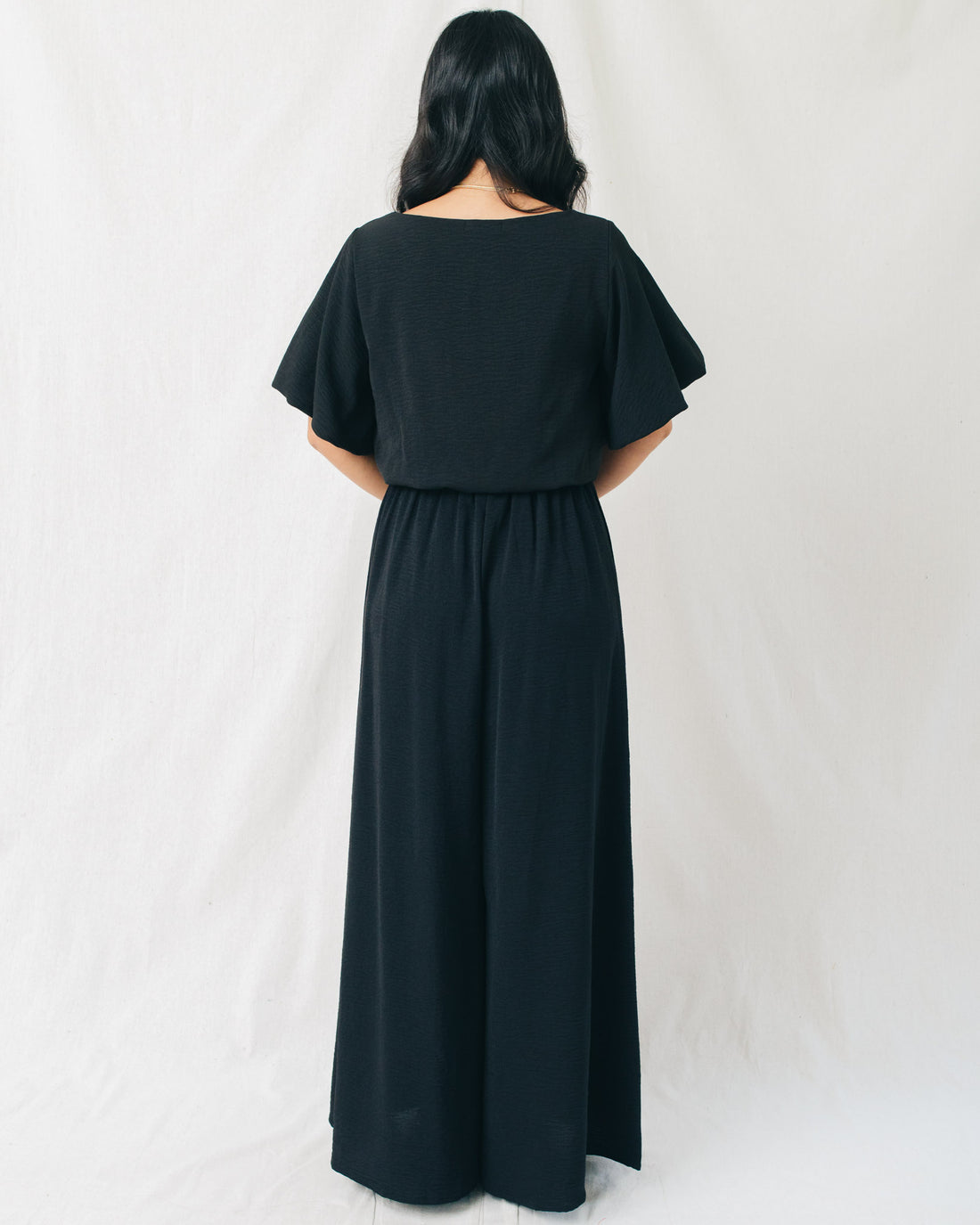 Bon Temps Crepe Wide Leg Swing Pants