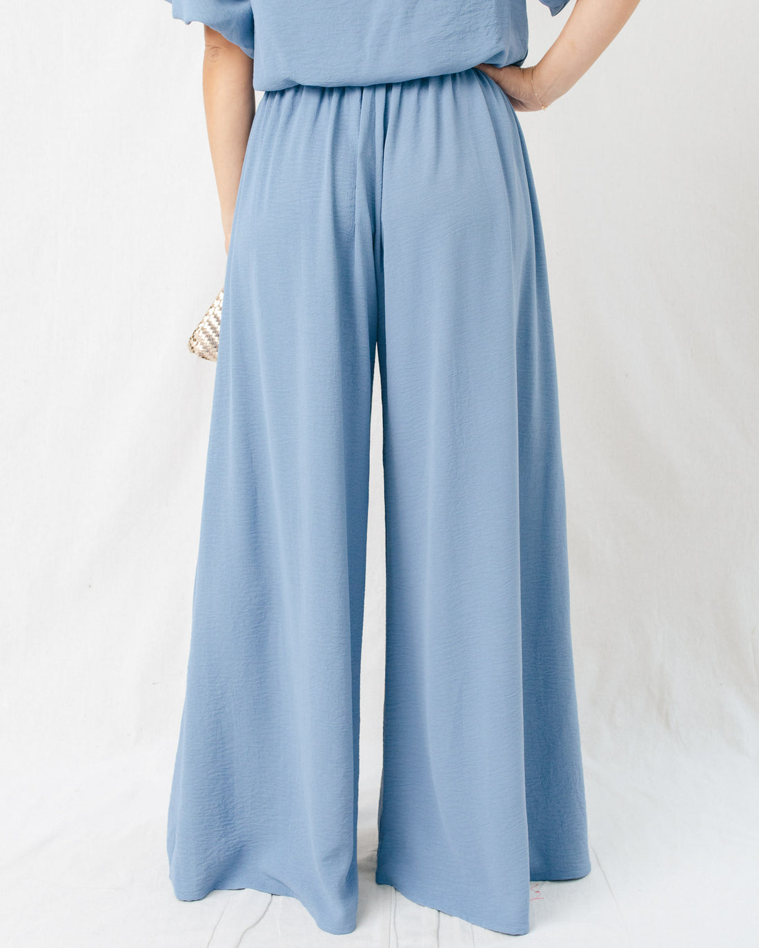 Bon Temps Crepe Wide Leg Swing Pants
