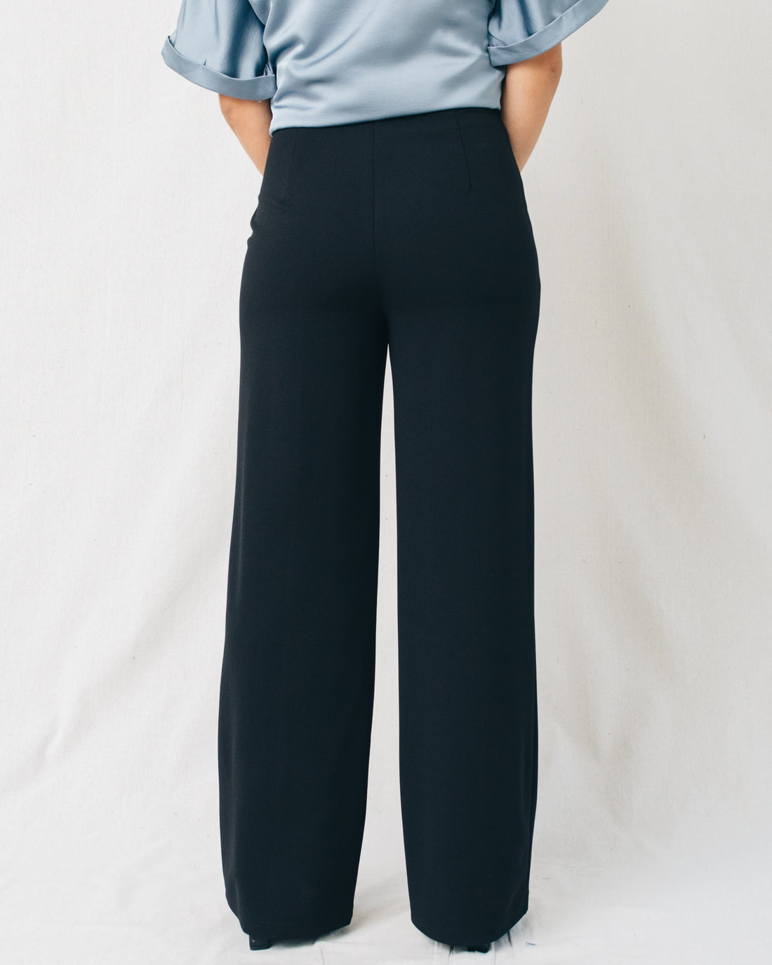 Walk Along Cross Belted Wide Leg Trousers