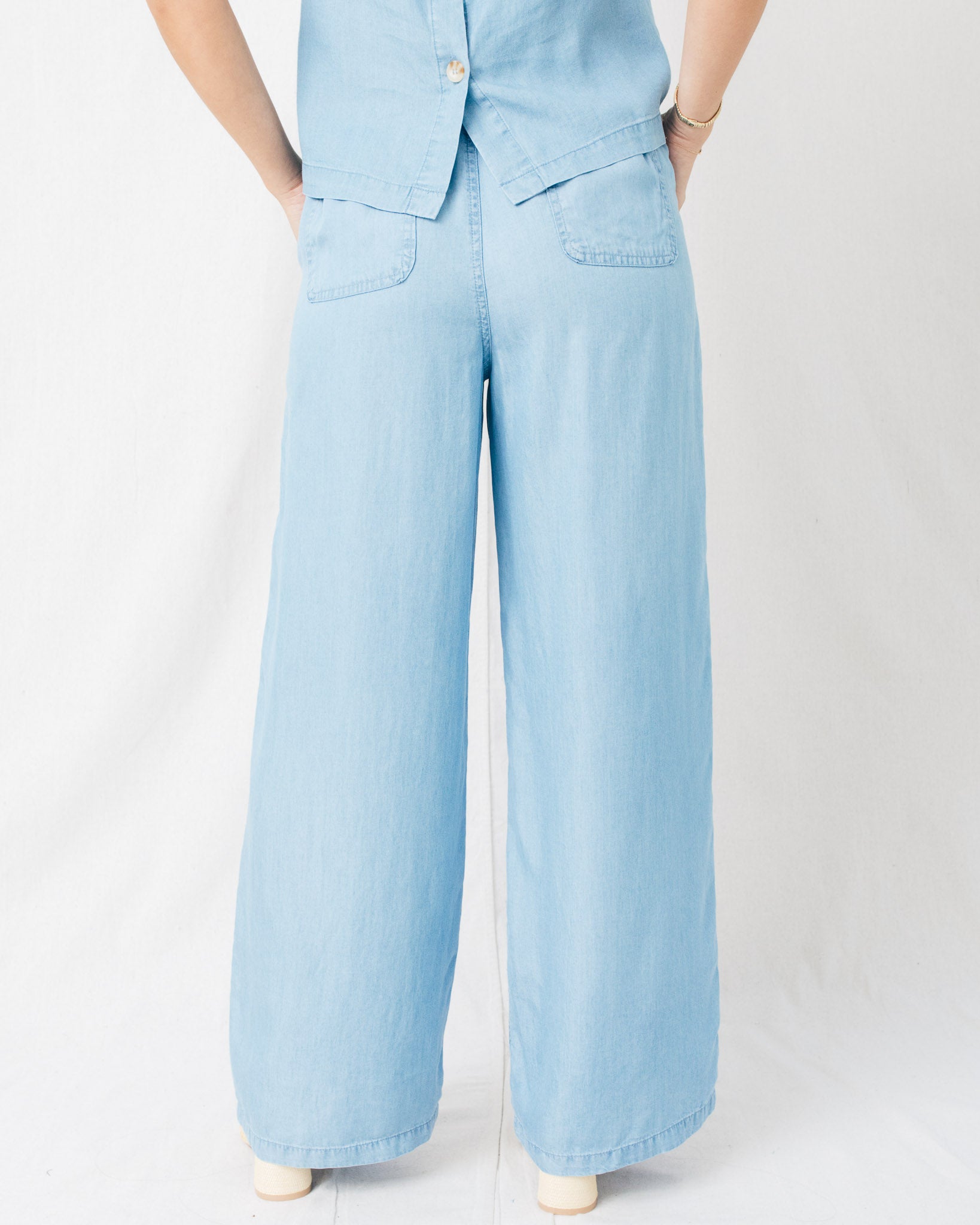 Alexis Drawstring Waist Wide Leg Pants – Maven Womenswear