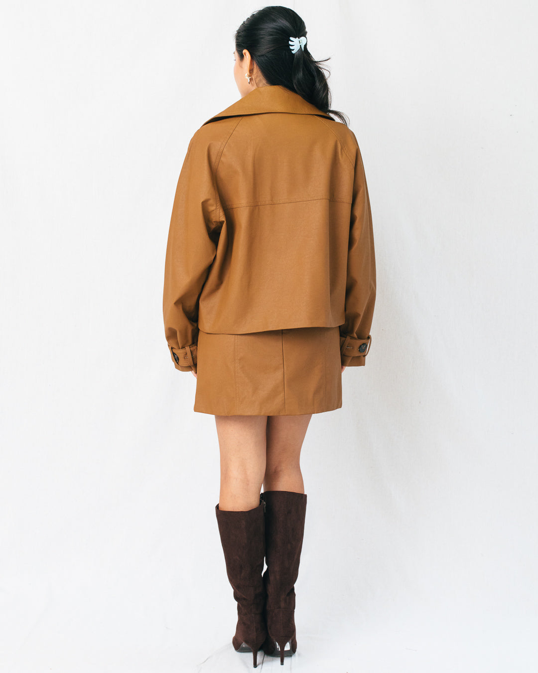 Natasha Double Breasted Cropped Jacket