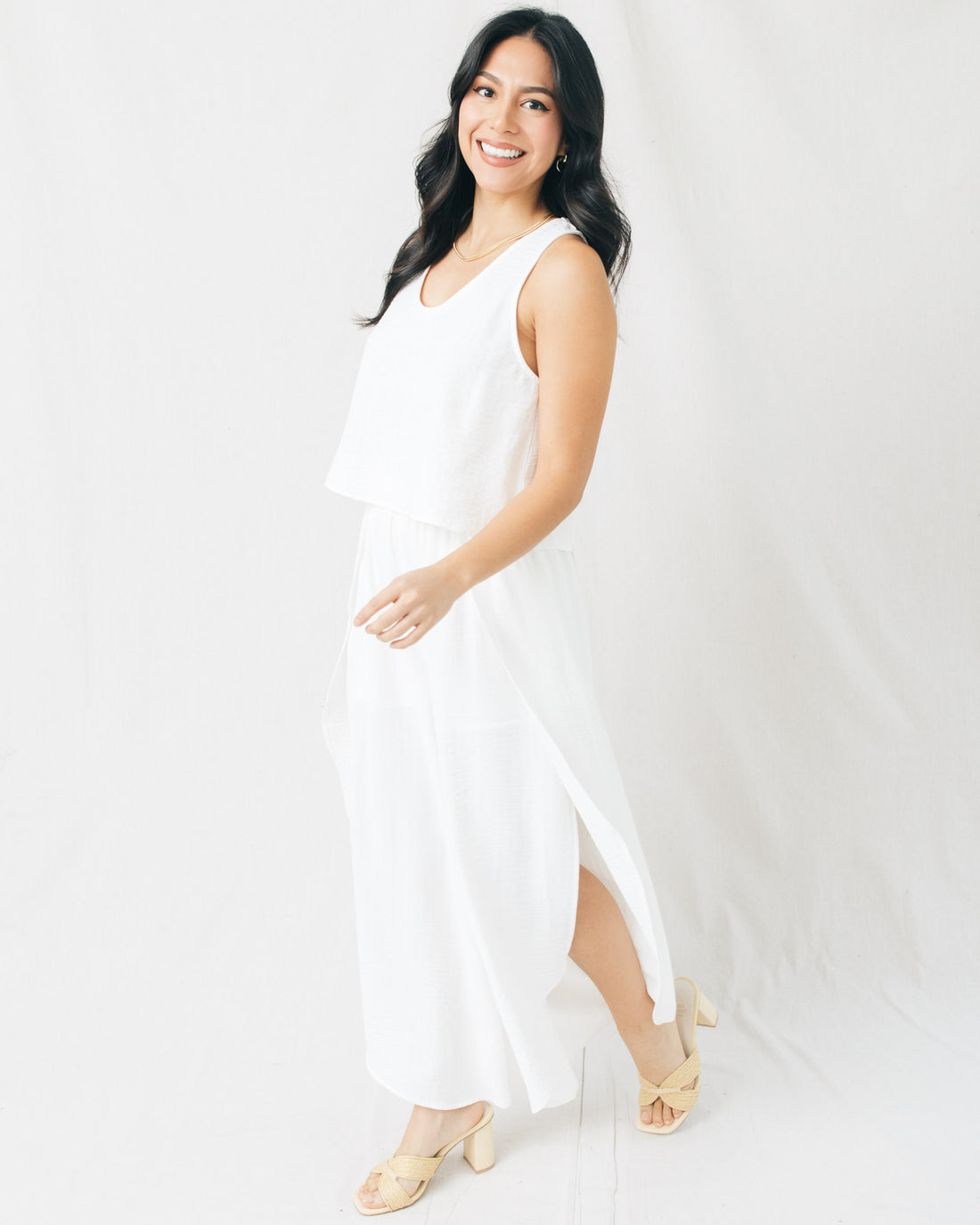 So Boho Overlapped Flowy Pants