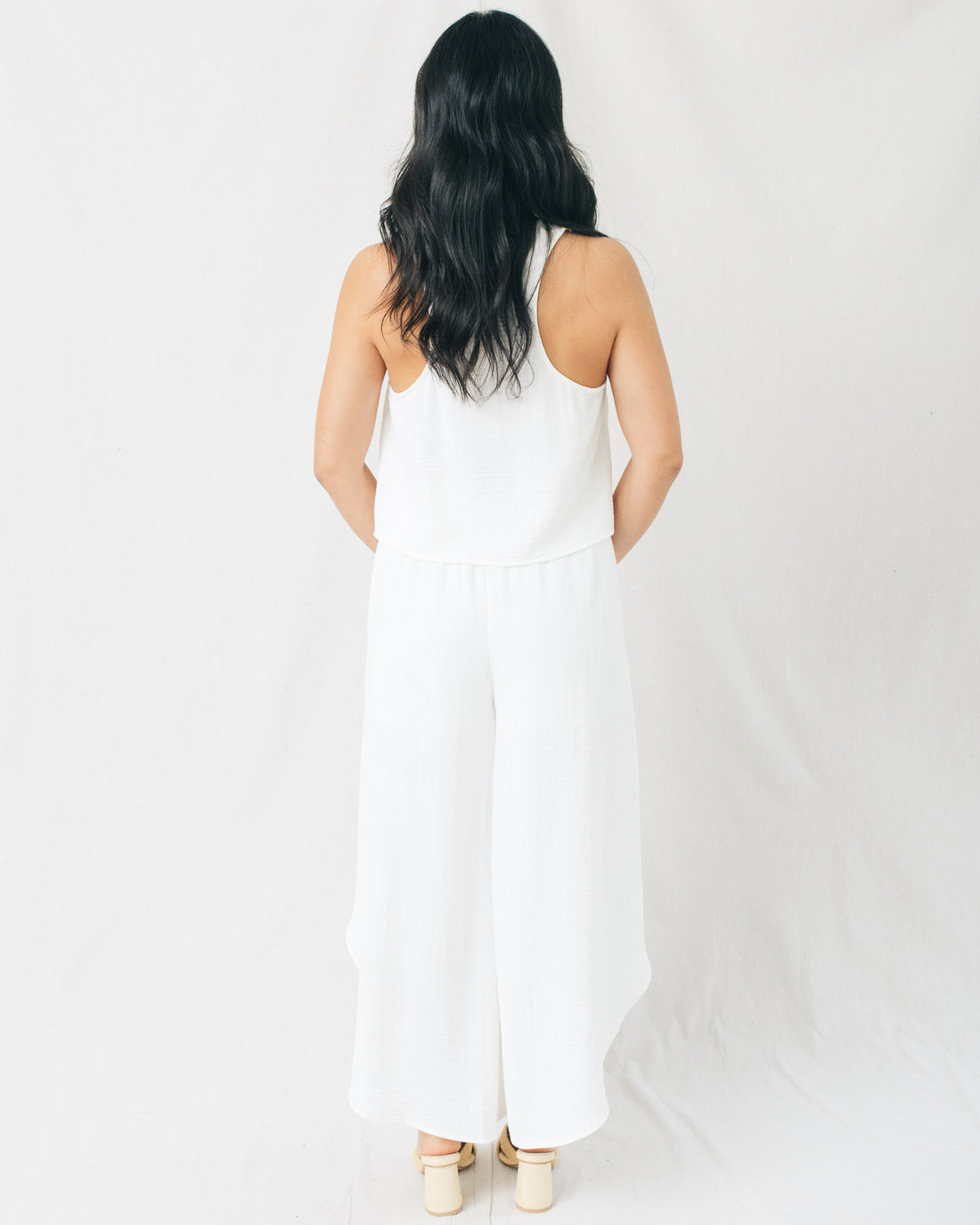 So Boho Overlapped Flowy Pants