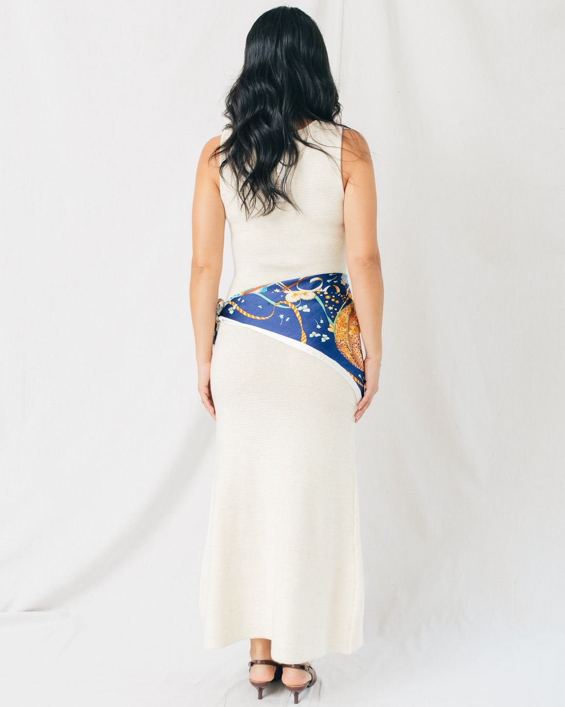 Ivonne Solid Knit Maxi Dress