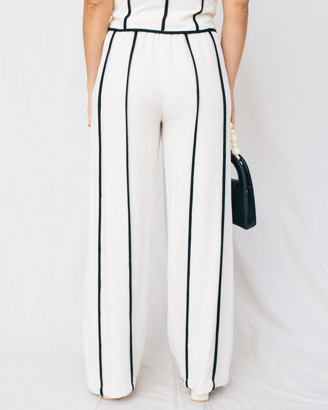 Haute Rue Chic Linen Binding Pants