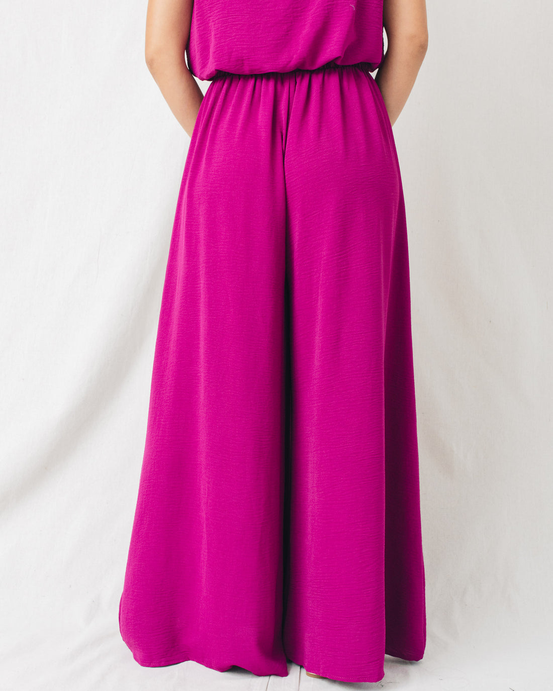 Bon Temps Crepe Wide Leg Swing Pants