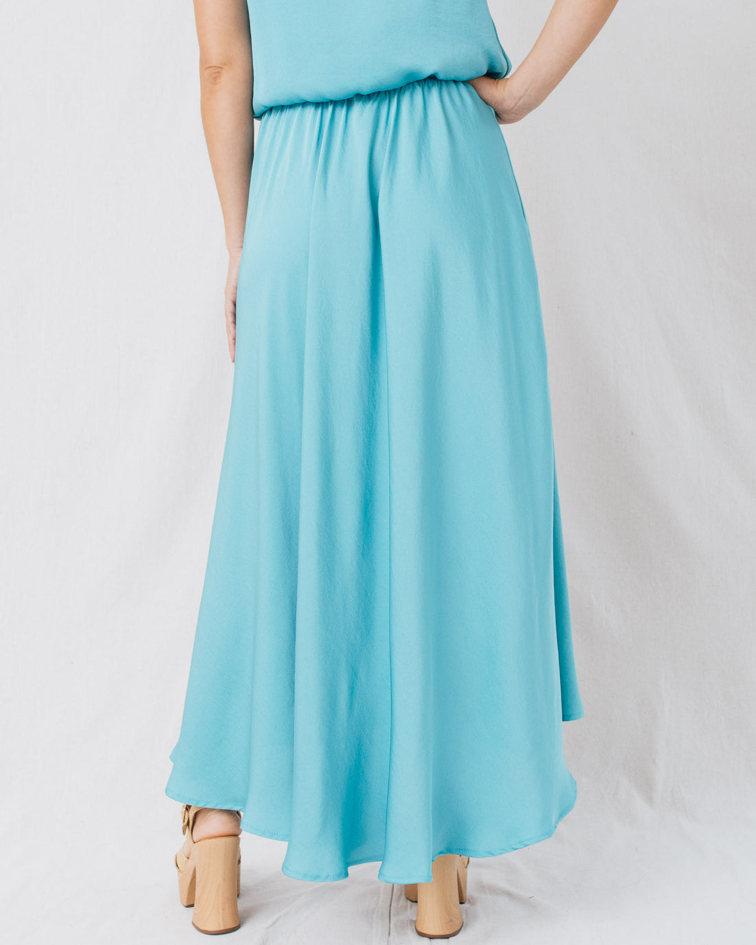 Always Present Swing Midi Skirt