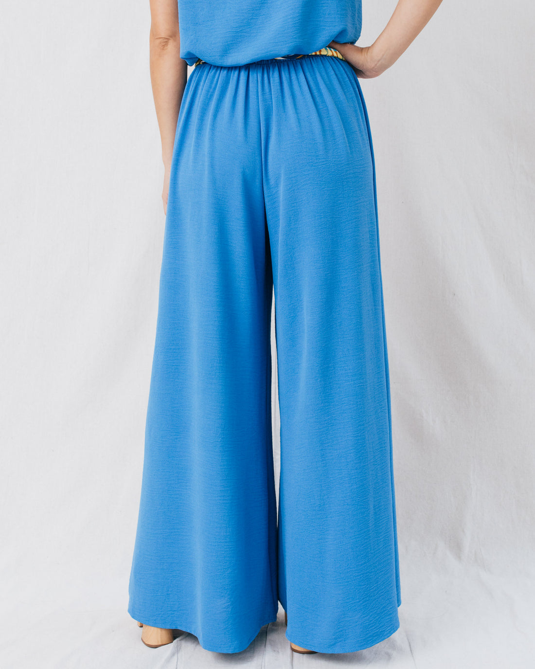Bon Temps Crepe Wide Leg Swing Pants