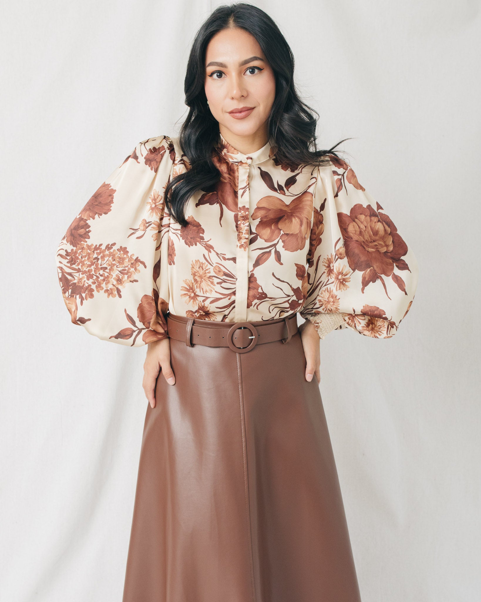 MIANDMOU vest blouse アイボリー MIANDMOU vest blouse アイボリー