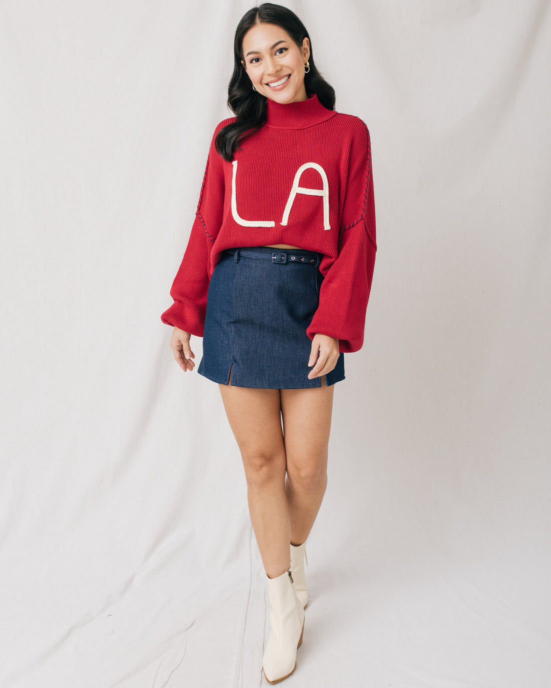 With Love From Louisiana Turtleneck Sweater