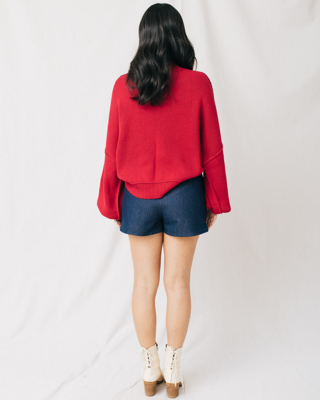 Sienna High Waist Split Thigh Mini Skort