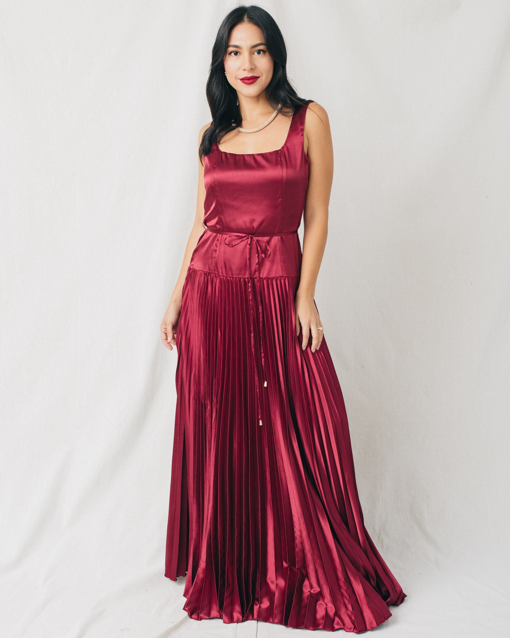 新品 Paddington Long Dress mauve beige Maxi Dress – Maven Womenswear