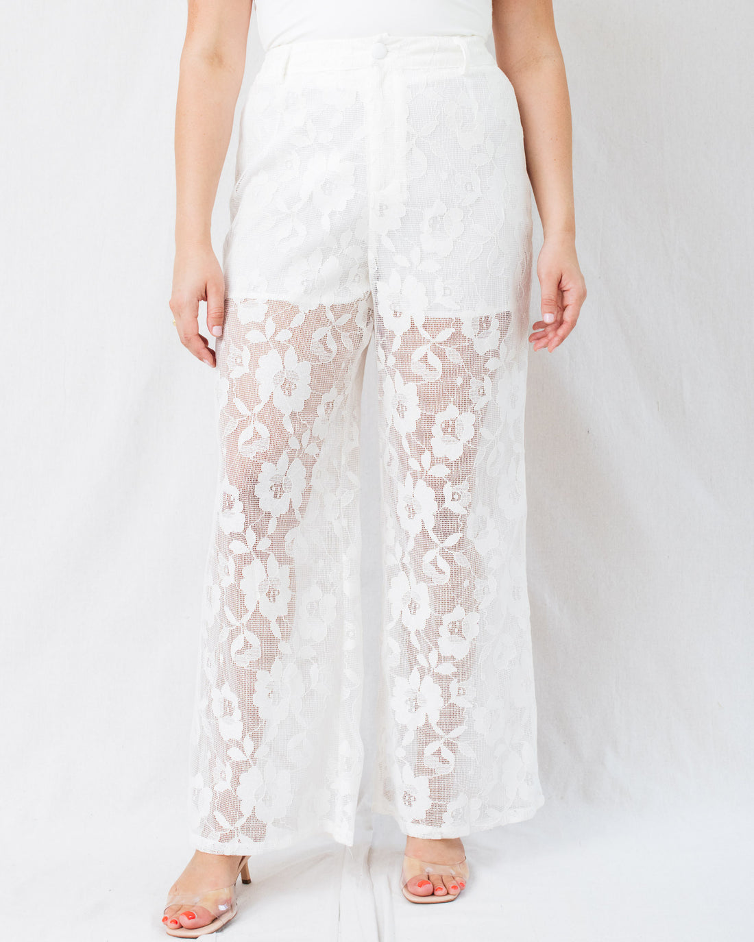 Romina Lace Wide Leg Pants