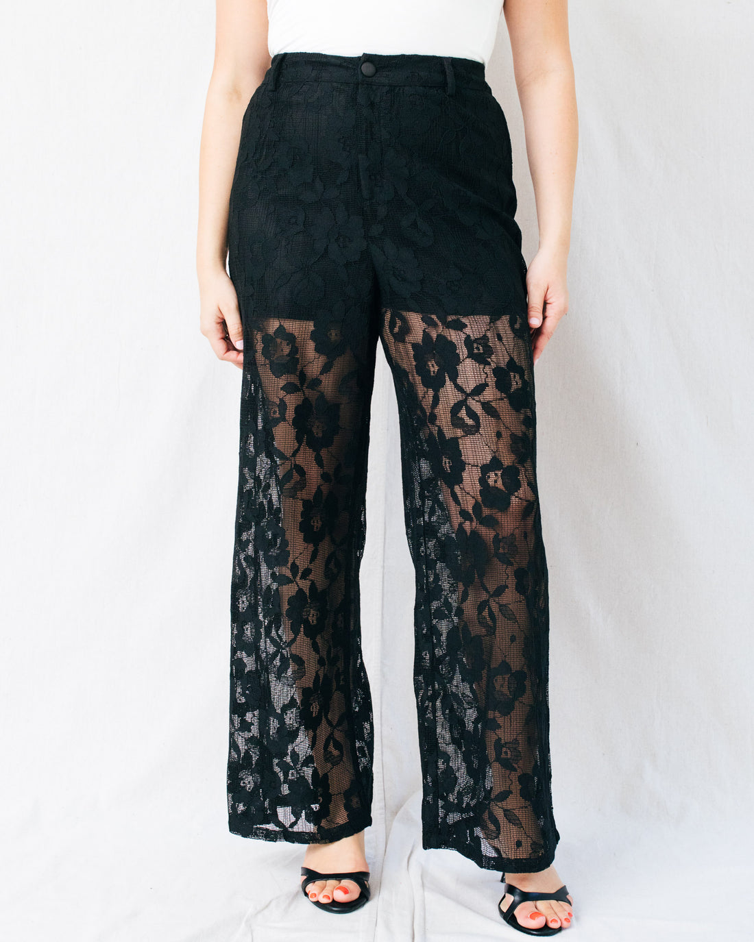 Romina Lace Wide Leg Pants