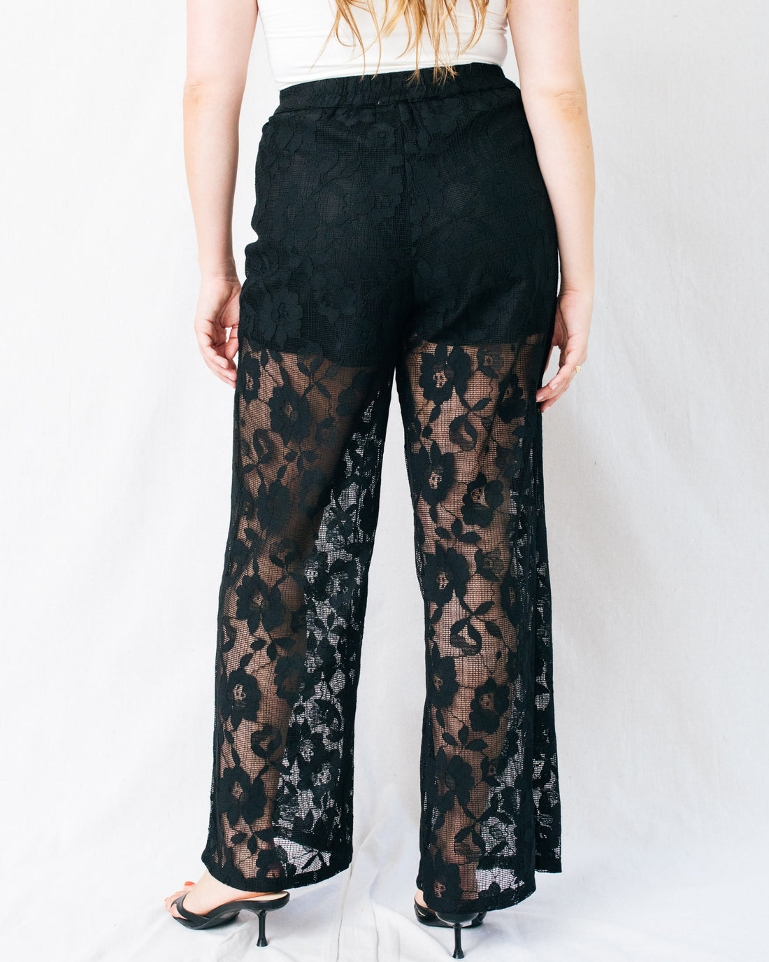 Romina Lace Wide Leg Pants