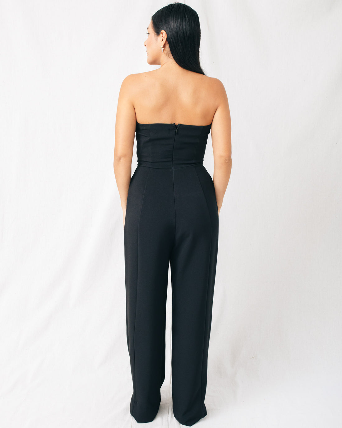 Eleanor Strapless Wide Leg Jumpsuit