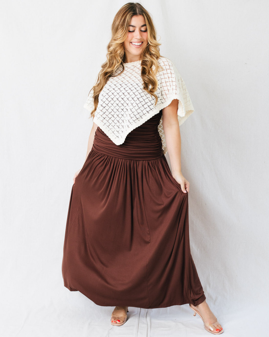 Daydreamer Chic Knit Poncho
