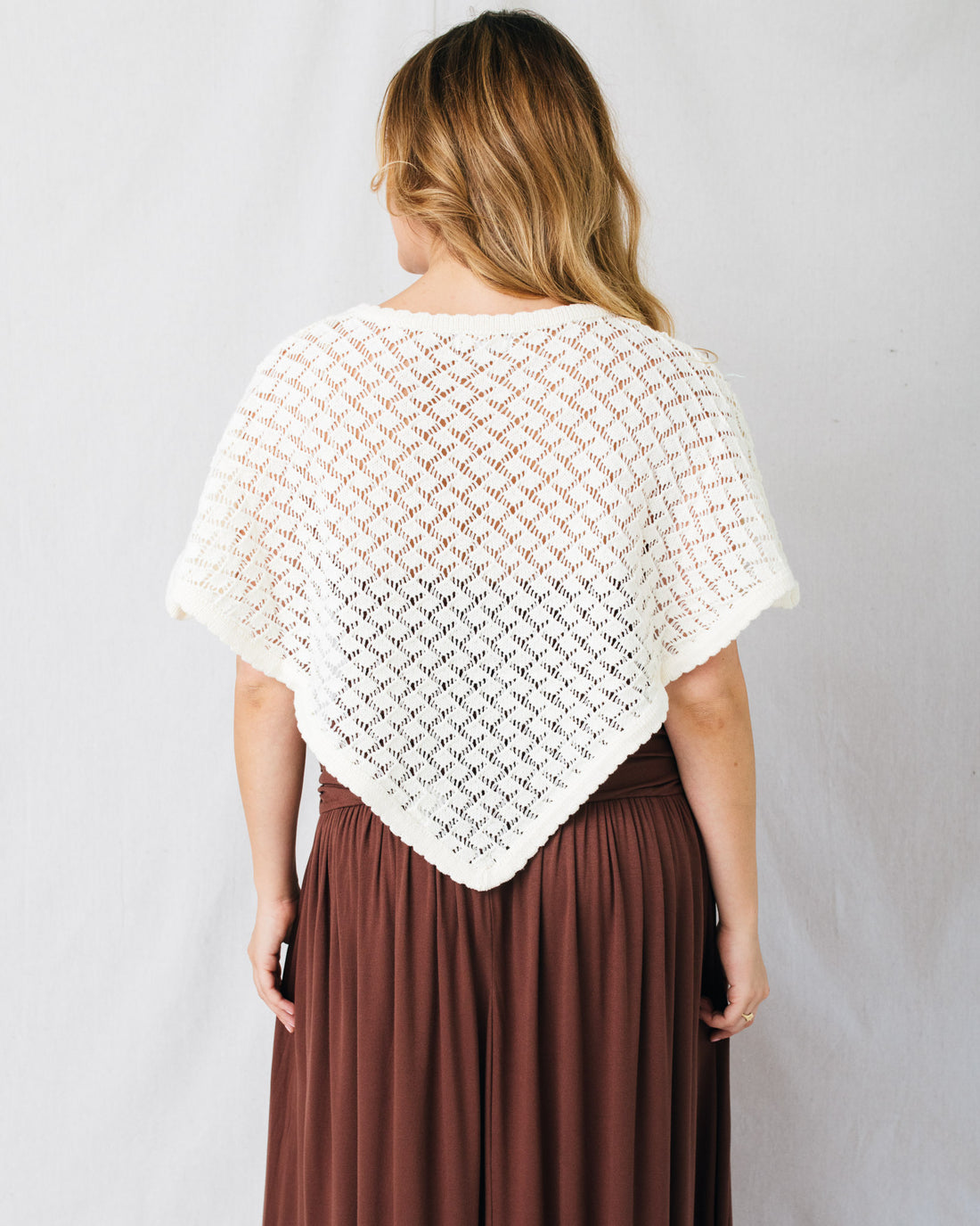 Daydreamer Chic Knit Poncho