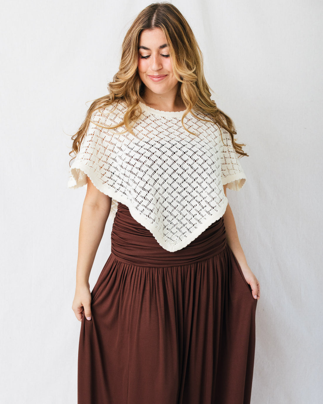 Daydreamer Chic Knit Poncho