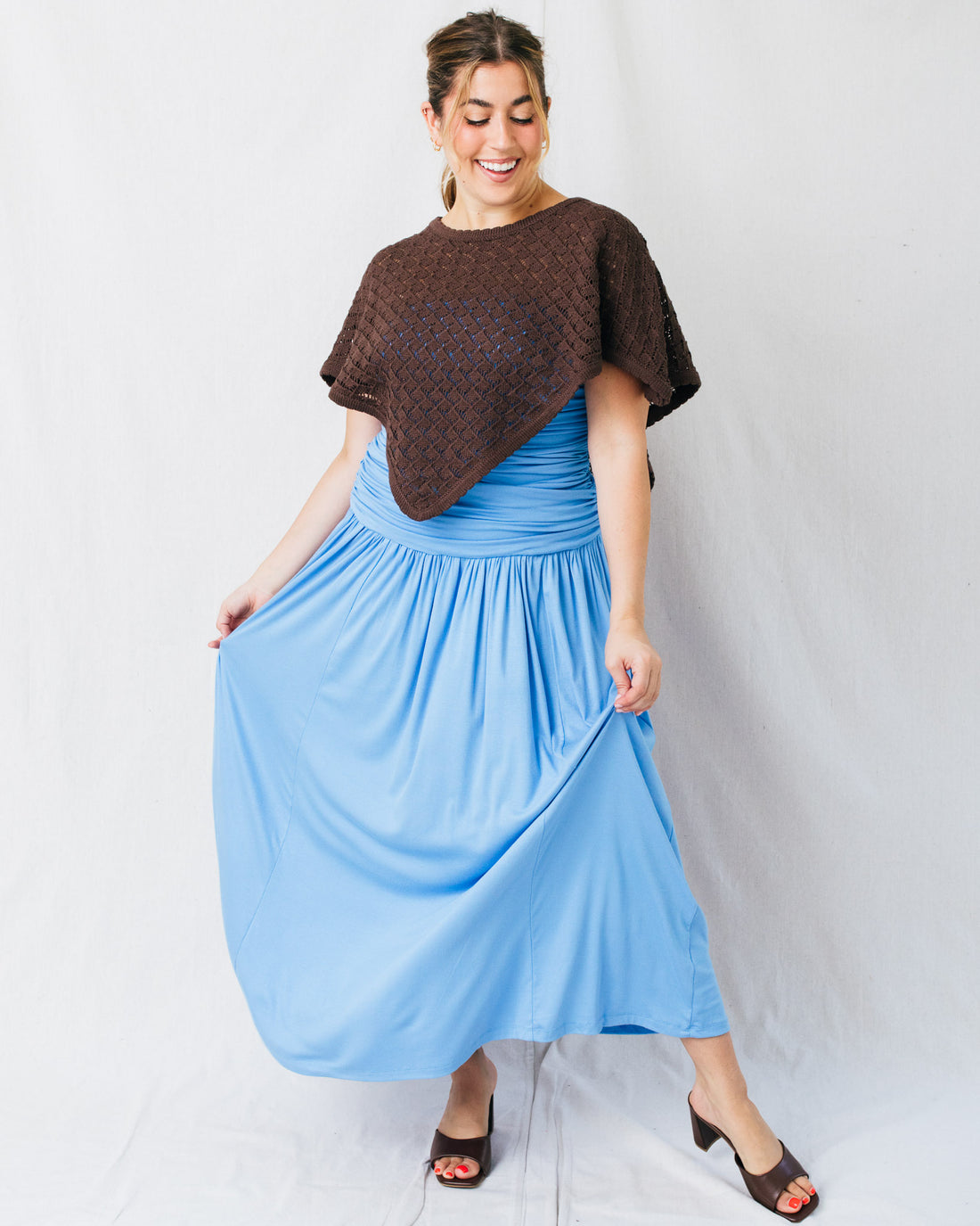 Daydreamer Chic Knit Poncho