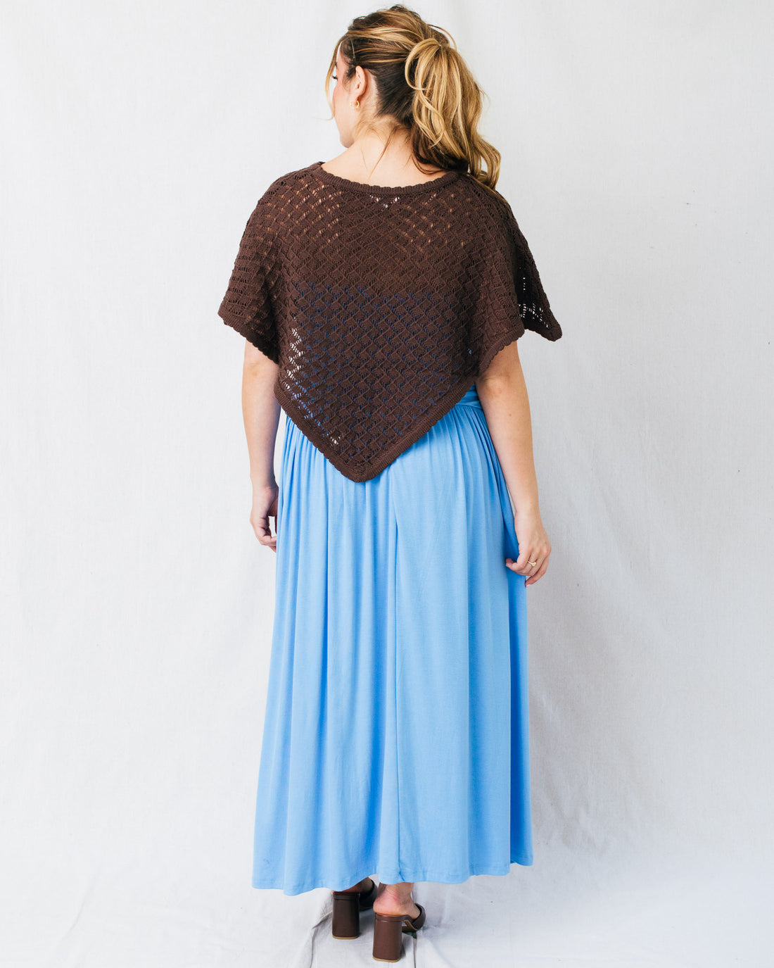 Daydreamer Chic Knit Poncho