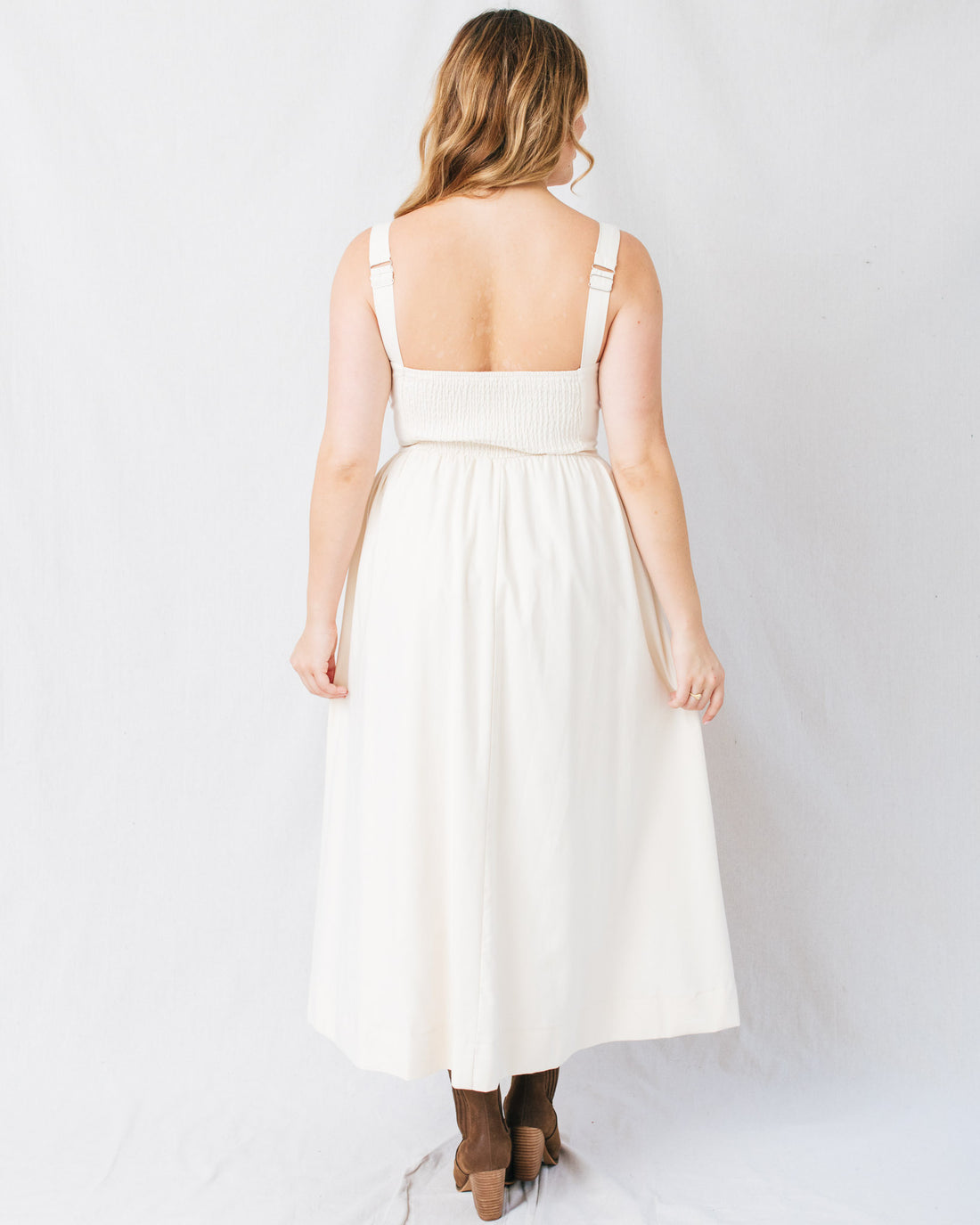 Charlotte Floral Embroidered Midi Dress